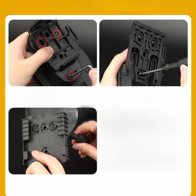 Quick Release Adapter Base with Screw, Quick Release Adapter Base with Screw & Accessories, Multifunctional Assembly Accessories for Home & Office