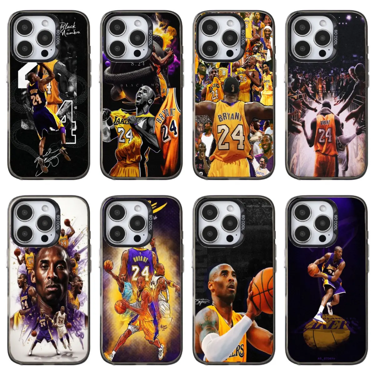 Kobe Bryant phone Cases For iPhone 12-17 Promax Pro Plus & Samsung Galaxy S22-S26 Ultra Plus,Perfect for Her/Him fashionable gift