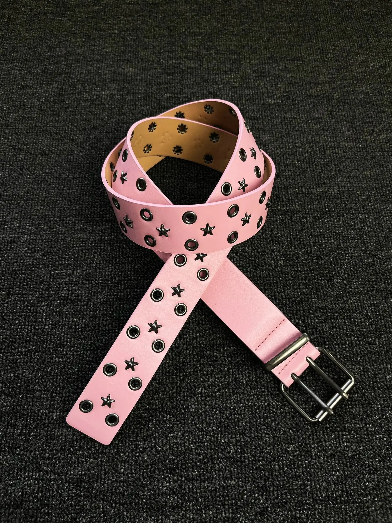 Suitable for both men and women 2026 Summer New Ballet Style Hot Girl Rivet Belt y2k Fashion Daily American Style Belt Trend Rivet Decorated Belt