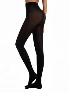 High Stretch Footed Dance Tights, Soft Pantyhose, High Waist Hosiery for Women, Daily & Ballet Stage Dancing Performance