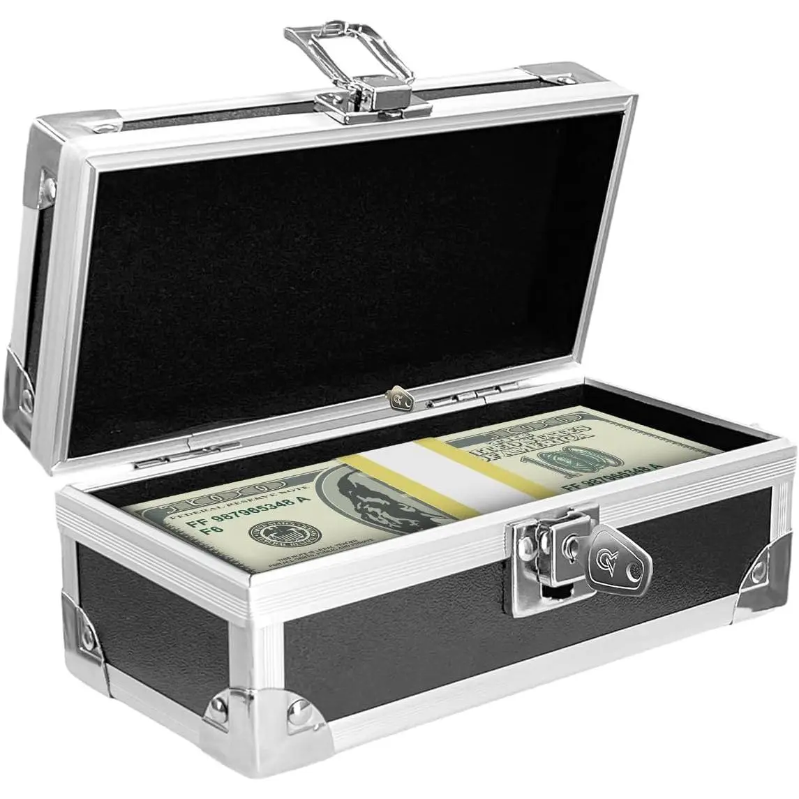 Lockable  Box with  - Aluminium Alloy, Single-Row Tray