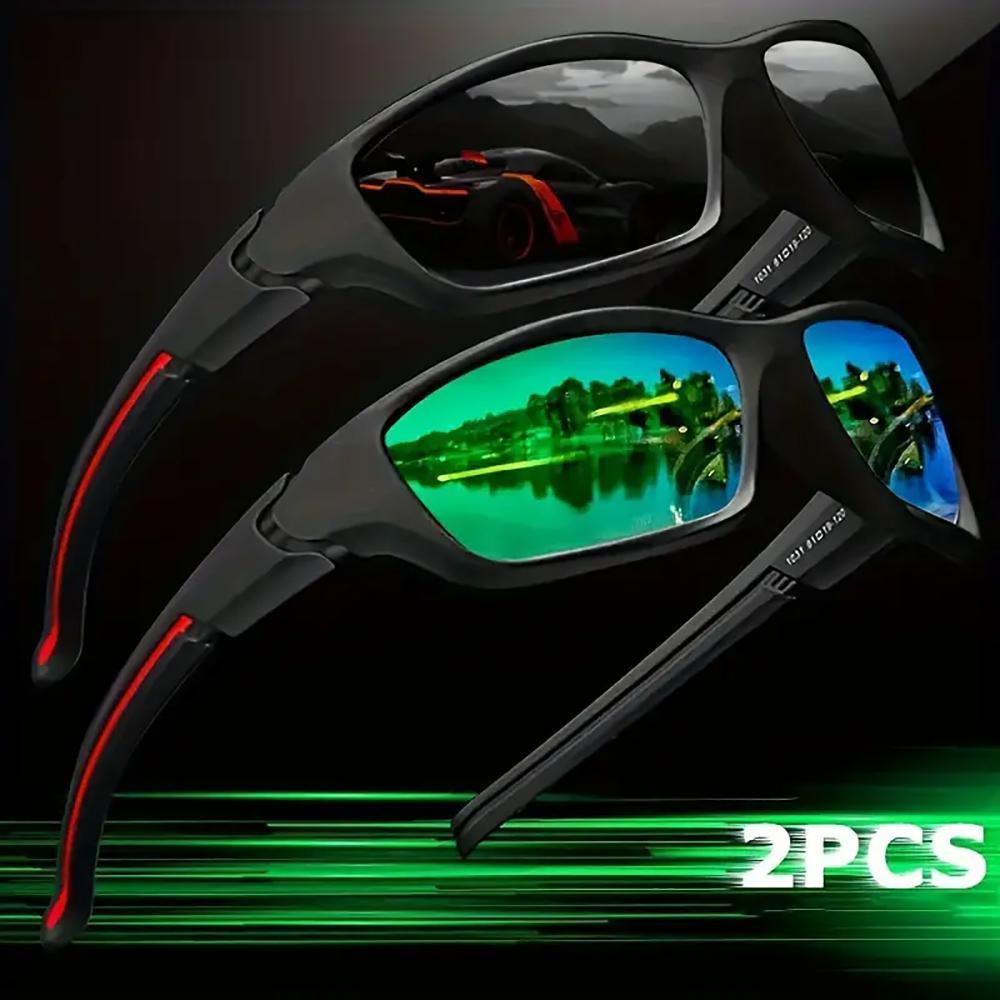 2/3 Pcs Fantasy Polarized Glasses Men Women Outdoor Sports Cycling Fishing Hiking Golf Sunglasses Fashion Surround