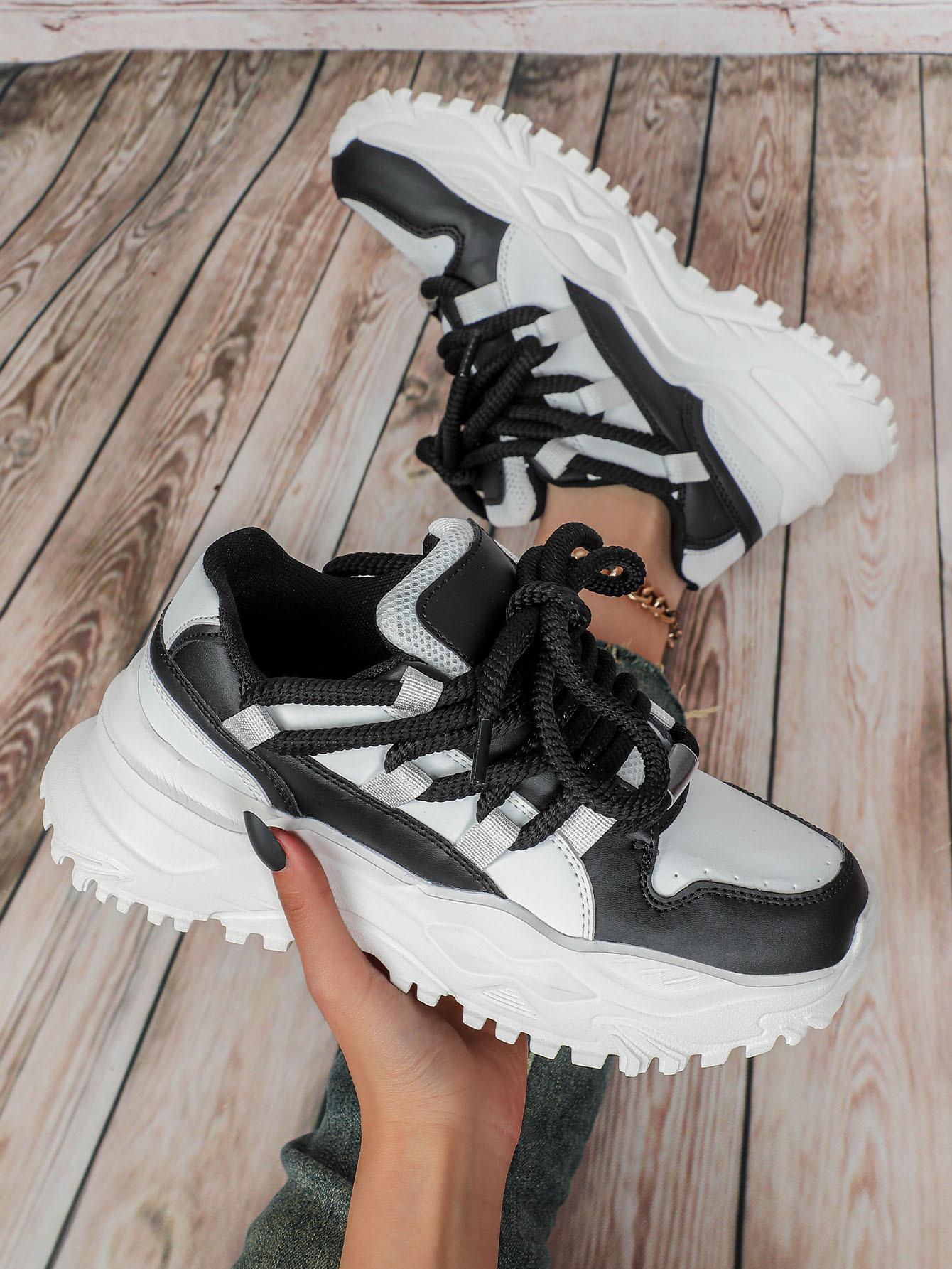 2026 trendy thick-soled fashion casual outdoor dad shoes, couple's versatile sports shoes, soft-soled comfortable student school shoes