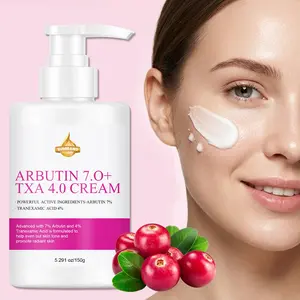 SUMIFANG | 7% Arbutin & 4% Tranexamic Acid Cream | Tranexamic Acid + Salicylic Acid + Vitamin C | • Evens Skin Tone • Deep Hydration & Nourishment • Brightens Dark Spots • Lightweight Texture • Fast-Absorbing | Daily Brightening & Tone-Evening Care