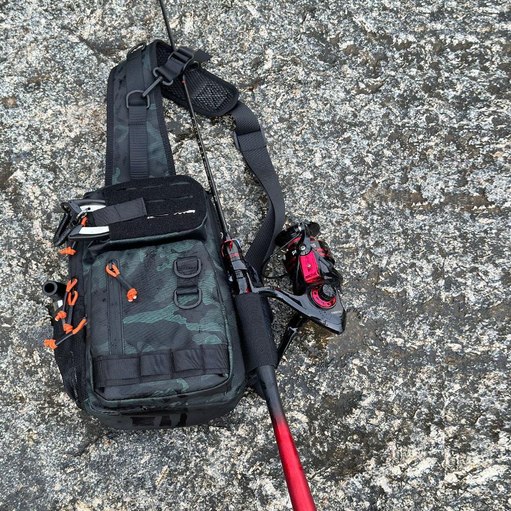 Outdoor Tactical Chest Bag, Tactical Crossbody Bag, Multifunctional Durable Large Capacity Sports Backpack, Shoulder Bag for Hiking Cycling, Sports & Outdoor Accessories