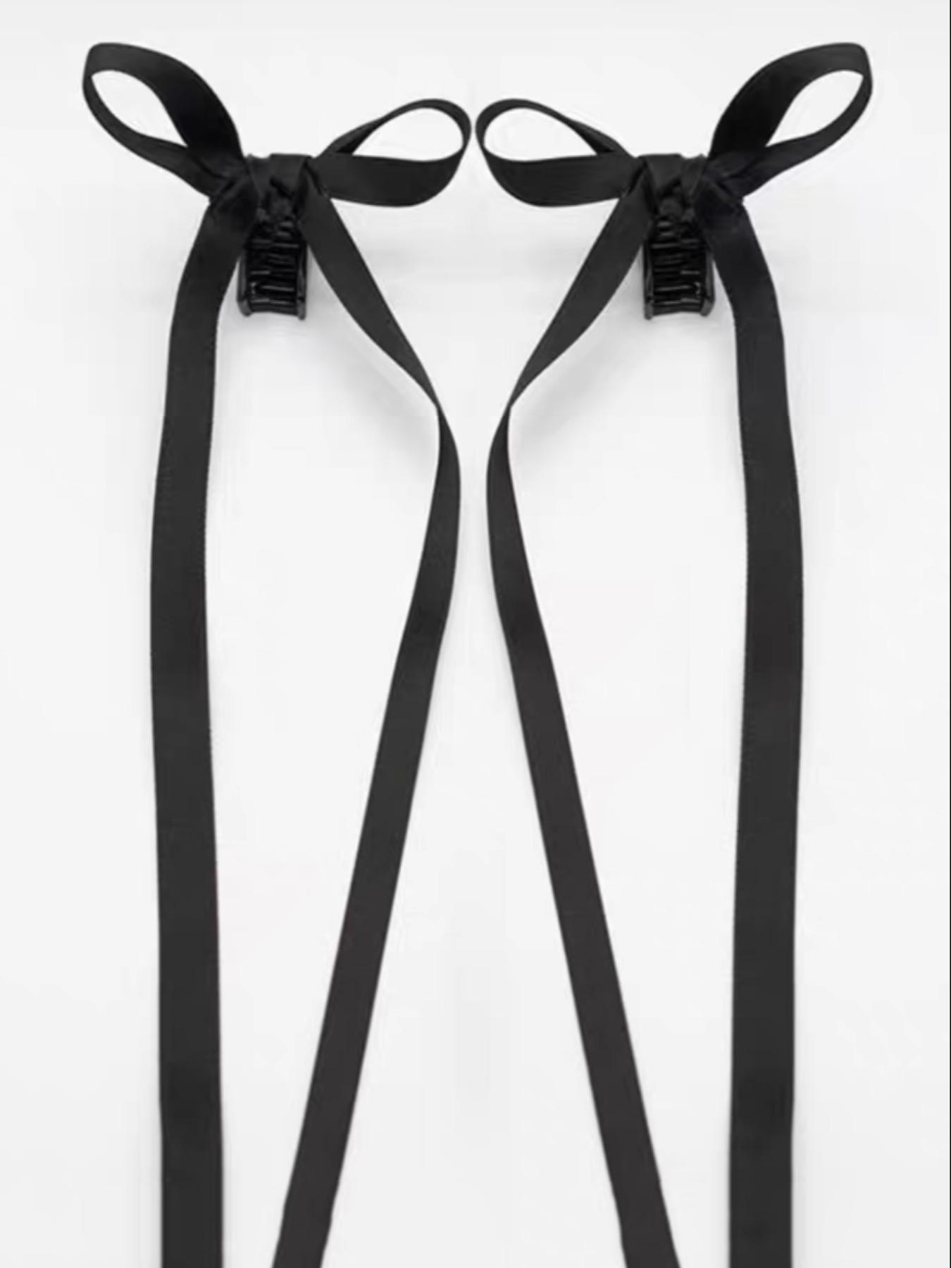 2pcs Elegant Bow Decor Hair Claws Set for Women, Fashion All-match Hair Accessories, Cute Lovely Hairwear for Daily Used, Super Cute Clips, Bowknot