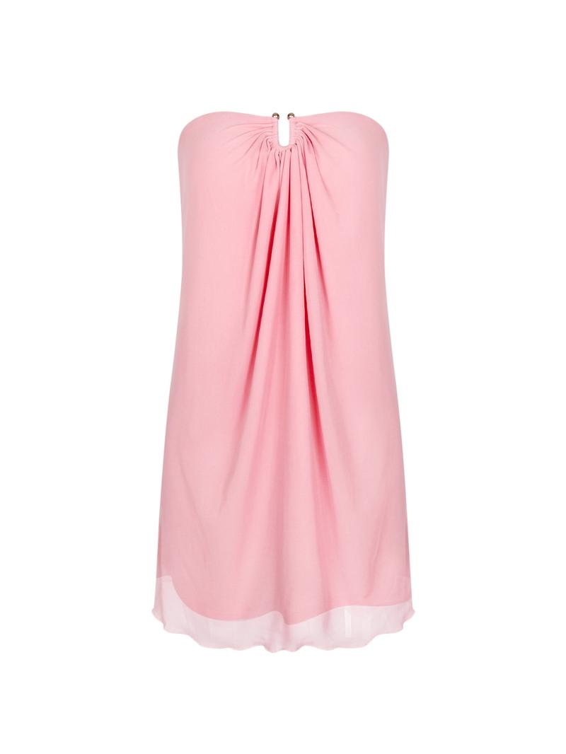 Women's Solid Color Tulle Overlay Tie Shoulder Cami Dress, Sexy Fashion Casual Backless Short Dress for Party Club Dating Wear, Women Dress for Summer