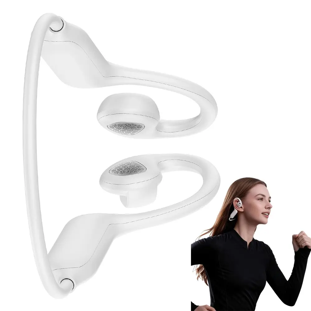 Wireless Bone Conduction Headphones with Camera for Audio Recording,Open-Ear, Bluetooth Earphones with APP,10 Hours Music Time ,Bluetooth Call,Hands-free POV Camera, 8GB Memory,Photo&Video Shooting, AI Real Time Translation