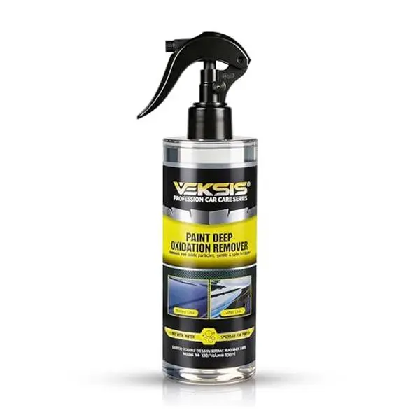 Veksis Paint Deepoxidation Remover – 100ml Car Paint Oxidation Remover, Non-Abrasive Formula Restores Faded & Oxidized Paint, Removes Water Spots, Swirl Marks, Safe for Clear Coat, Travel Size
