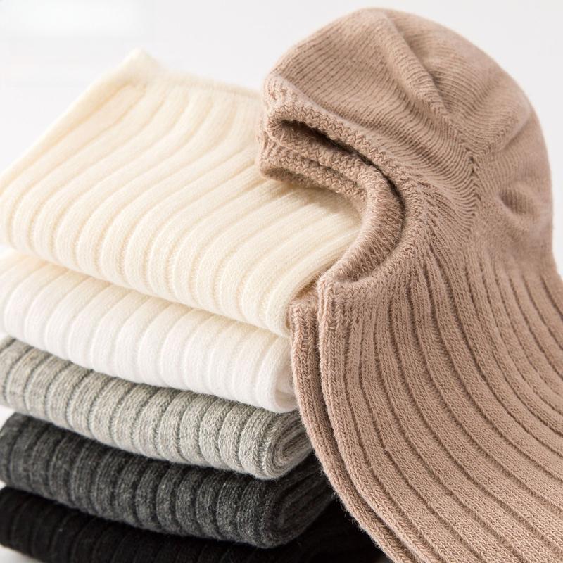 5/6 Pairs of Cute Seasonal Fashionable Boat Socks, Comfortable, Soft, Durable, Easy To Clean, Simple and Versatile, Suitable for Daily Wear Minimalist