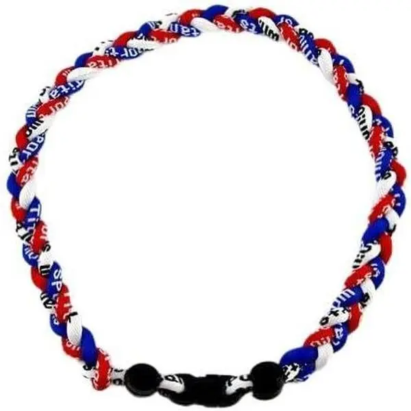 18 Inch  Three Colors Three Braided Rope Tornado Necklace