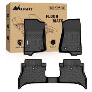 Nilight 2021 2022 2023 2024 2025 2026 Jeep Wrangler 4XE Hybrid 4 Doors TPE Floor Mats