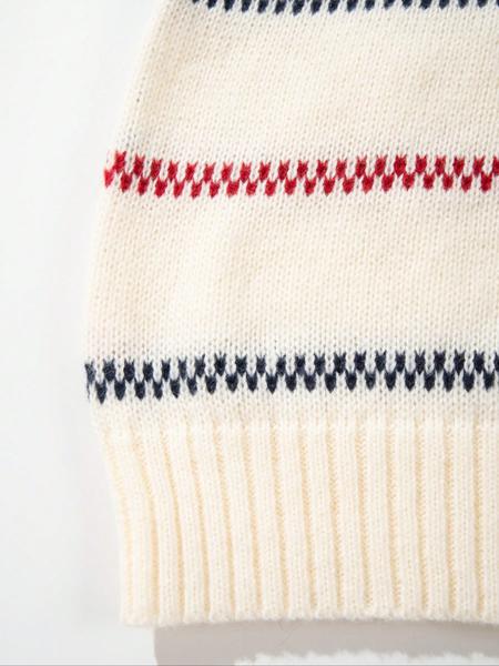 Men's Korean Style Striped Knit Sweater, Casual Round Neck Long Sleeve Pullover, Fall & Winter Fashion, New Arrival