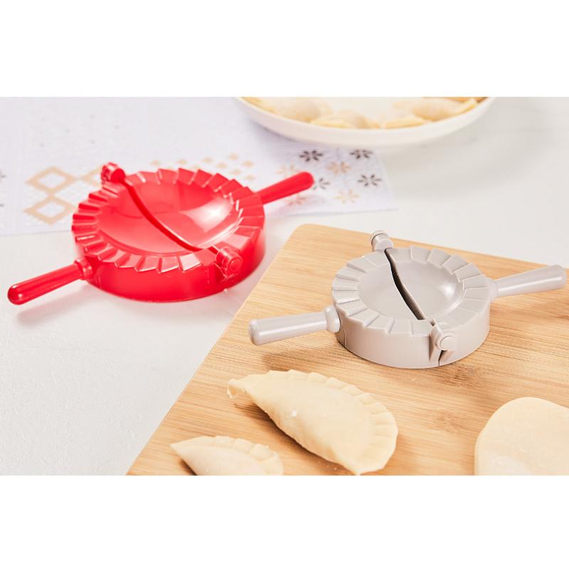 Multifunctional Kitchen Dumpling Maker Set – Manual Dumpling Mold, Skin Press, Sealer &  dough Cutter for Easy Pinch Making