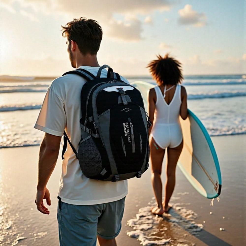 Stop carrying two bags for work & sports. This 30L daily pack is lightweight, protects your laptop, and fits your gym gear. City life just got simpler. backpack caddie backpack backpacks for school