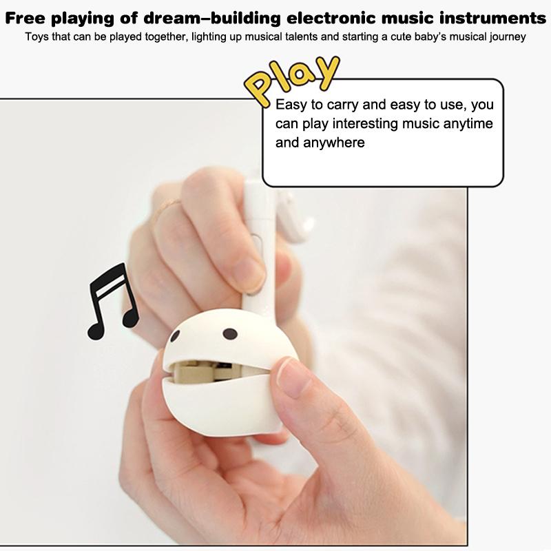 Otamatone Mini Electronic Music Creative Sound-producing Musical Toys Soothing Relaxing Musical Instruments Cute Musical Notes