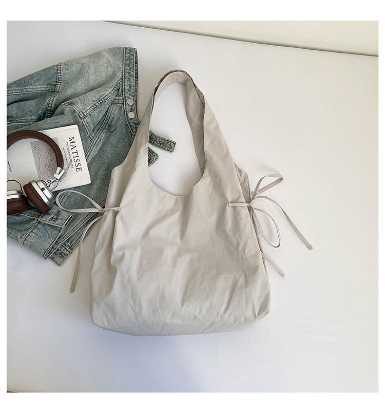 New Fashion Simple Shoulder Bag Women Large Capacity Comfortable Versatile Texture Tote Bag Simple Casual Storage Handbag