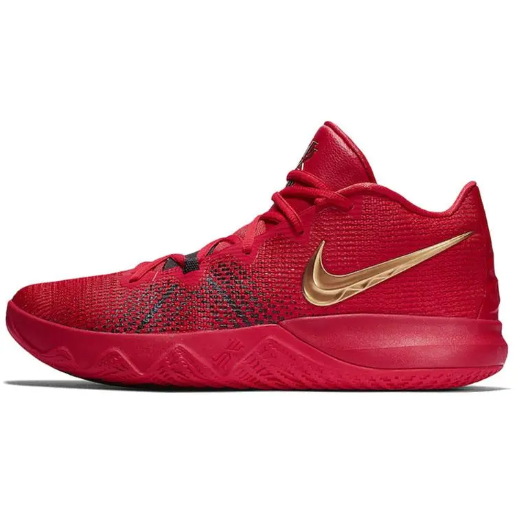 Nike Flytrap EP Kyrie Irving Basketball Shoes for Men – Lightweight, Non-Slip, Stylish Low-Top Red Verifiable, with credentials and supporting global authentication