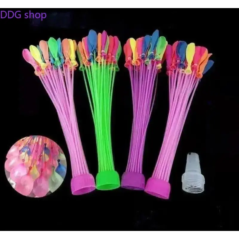 Mini water balloons—packs of 333 or 555or666; quick to fill, self-sealing, and no tying required. Compatible with garden hoses; perfect for backyard water fights, large group events, and summer fun at the pool or beach.