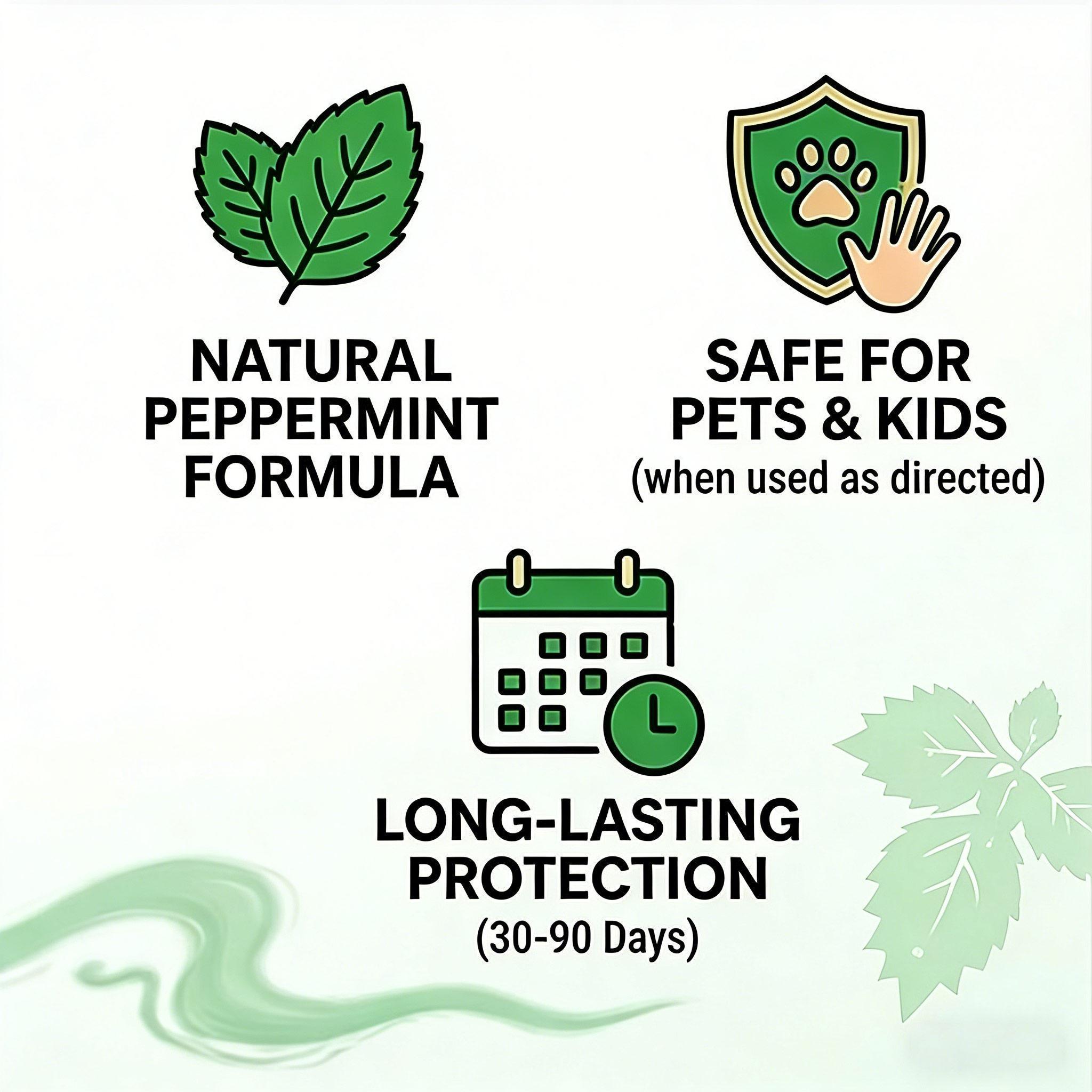 100% Natural Peppermint Mouse & Pest Repellent Balls (12 Pack), Safe Rodent Deterrent for Indoor, Outdoor, Home & Garage, Pet Friendly