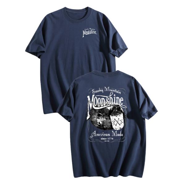 Retro Typography Men's T-Shirt Sunday Monstale Moonshine Design Casual Wear For Spring And Summer Perfect Gift For Music Lovers And Fashion Enthusiasts Retro Typography Men's T-Shirt Sunday Monstale Moonshine Design Casual Wear For Spring And Summer Perfect Gift For Music Lovers And Fashion Enthusiasts
