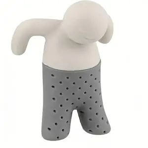 Creative Tea Strainer - Food Grade Silicone Tea Filter,Funny Tea Infuser,Prevent Tea Leak,Tea Bag,Tea Brewing Tools