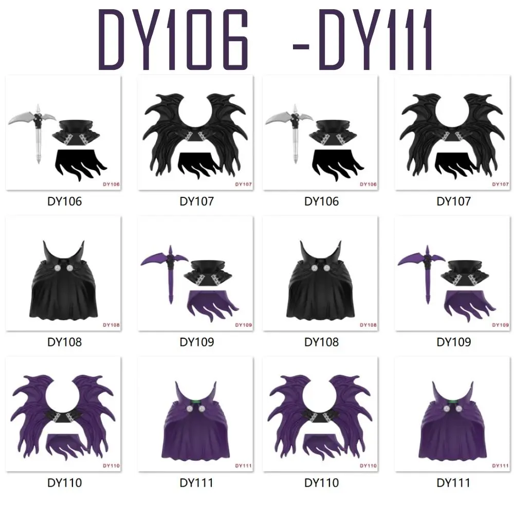 DY106-DY111 Armored Figures Building Blocks Action Gift Educational Toys For Children WM2388 WM2417A LE18 LE19 LE20 WM6185