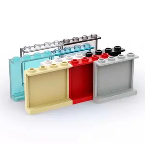 10PCS 60581 4215 Thin Bricks 1x4x3 Panel Building Block Moc Color Accessories Compatible with Brick DIY Children's Toy