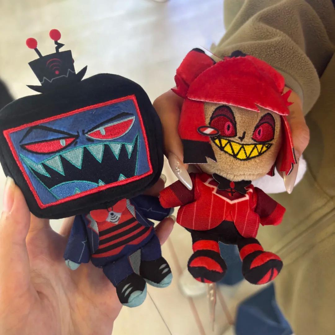 New Anime Hazbins Hotels Plush Doll Cartoon Movie Peripheral Niffty Plushie Soft Stuffed Doll Toy Gift For Kids