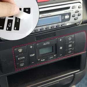 Car AC Button Repair Stickers for Audi A3 8L A2 | Restore Faded Controls | Easy Interior Upgrade