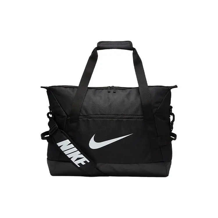 Nike Polyester Football Duffel Bag for Men and Women – Classic Unisex Style in Black