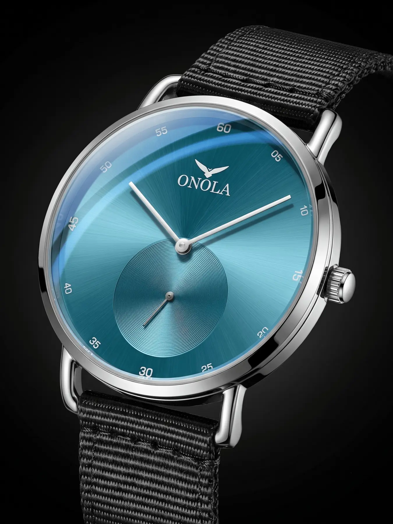 ONOLA Brand Men's Quartz Watch For Men Affordable Luxury Fashion Business Wrist Watch Quartz Hand Watch Minimal Thin Mesh Strap Lightweight Round Dial Business Wristwatch Trendy Casual Gift For Guys Daily Wear Simple Fashion  Watches