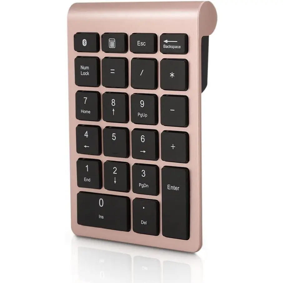 Number Pad, 5.0 Number Pad with Shortcut ,22  Portable Financial Accounting Extensions 10  for Laptop Desktop, PC, Pad,Notebook ()