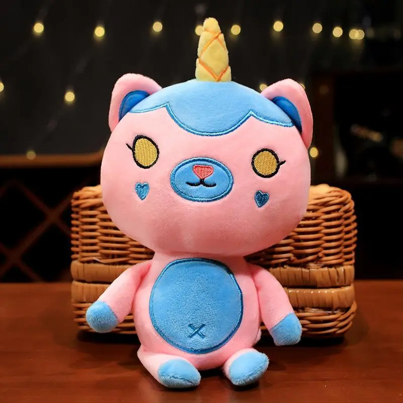 25CM Funnehed Plush Toy Its The Krew Merch Teddy Bear Cartoon Itsfunnehed Stuffed Animal Soft Plushie Dolls For Kids Children