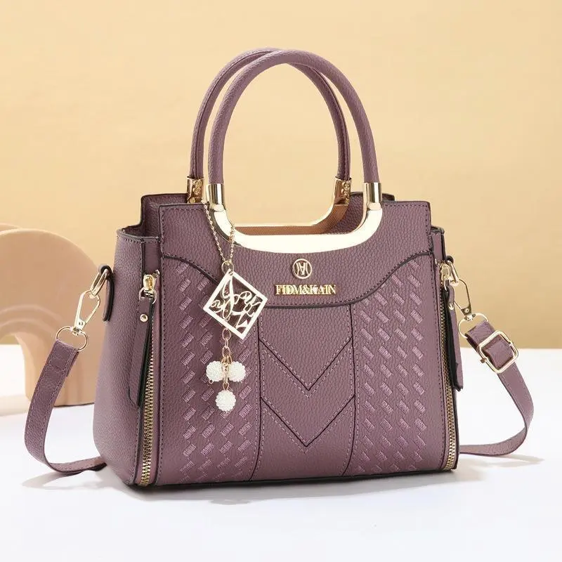 Women’s 2026 Fall-Winter Large Capacity Vintage Mixed Color Embroidered Tote, Handbags for Women, Purse Shoulder Bag, Mom Shoulder Bags