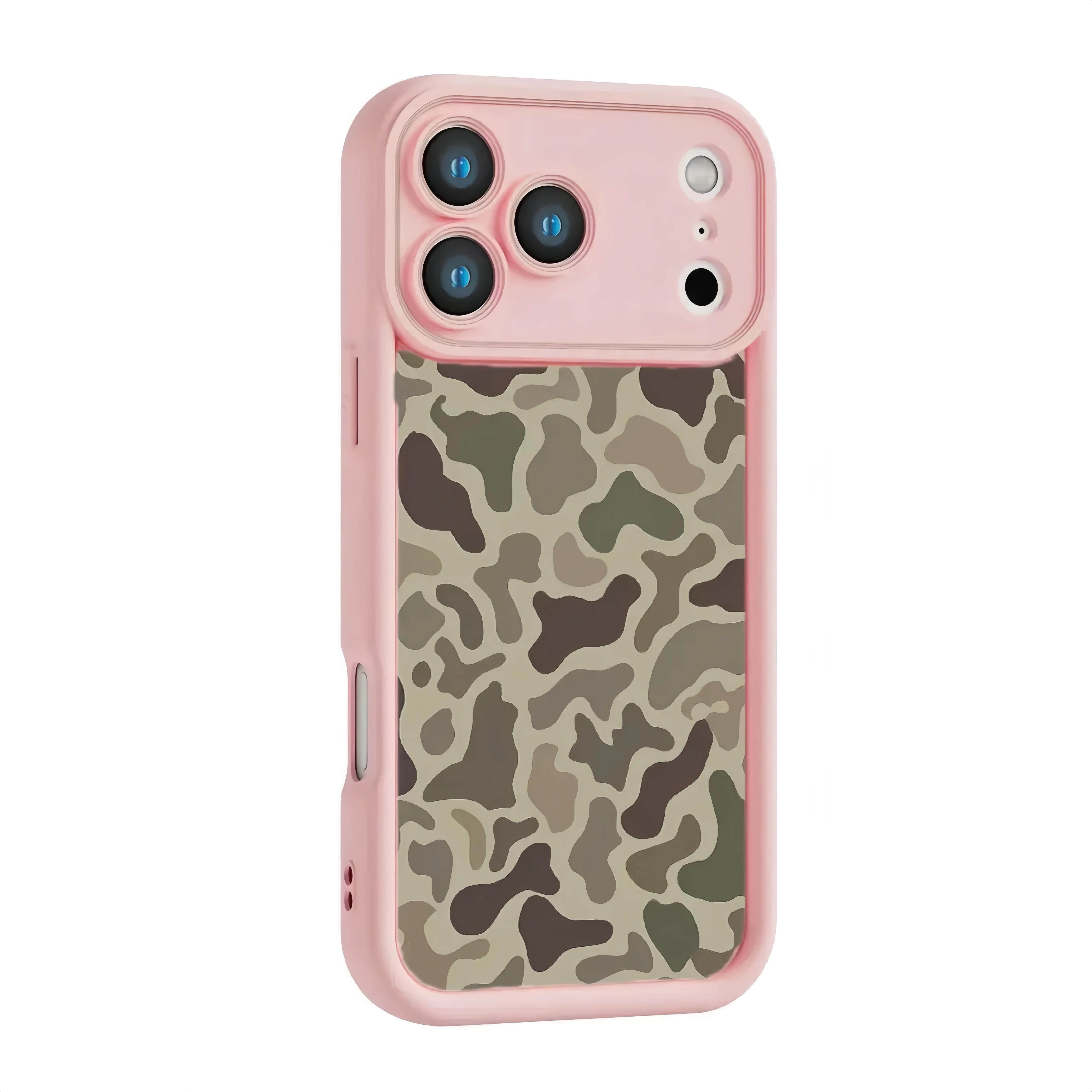2025 New Camo Pattern iPhone 17 Pro max Phone Case Sika deer Shockproof Rubber Cover for iPhone 17 Air Promax 17Pro 11 12 13 14 15 16,Gifts for Hunter Outdoor enthusiast