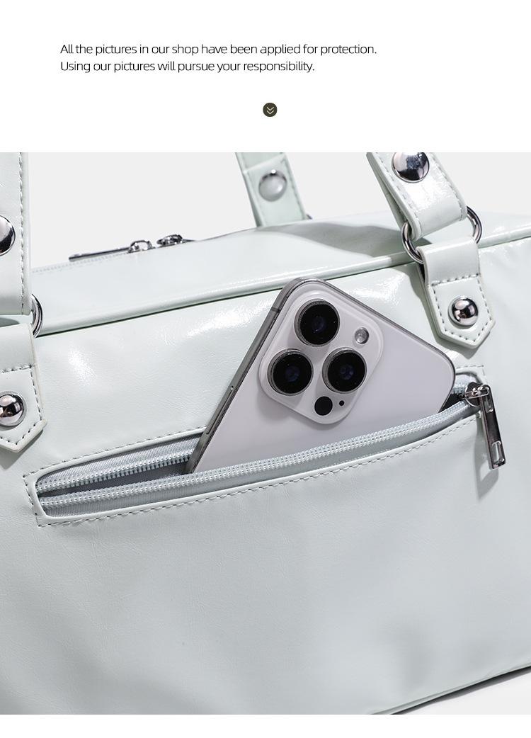 2026 New Large-Capacity Anime-Style Uniform Tote Bag, Fashionable and Simple, College-Style Shoulder Handbag for Fans