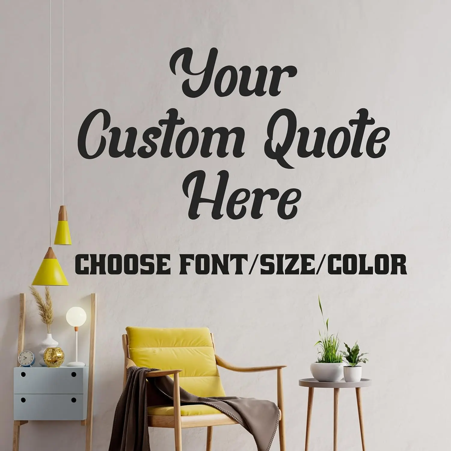 Personalized Custom Vinyl Wall Sticker - Inspirational Wall Decal for Office Decor, Car, Vehicle, Boat - Motivational Wall Art Vinyl Decal with Words Saying