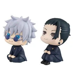 Hot Sells JJK series Anime Figure mini Gojo doll Geto Suguru Look up Action Figure Anime Plush PVC Collector Toy Model Gift