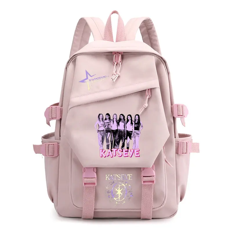 Korean Style Canvas Backpack, Trendy Student School Bag, Lightweight Travel Backpack for Kids Teens, Casual Daily Daypack
