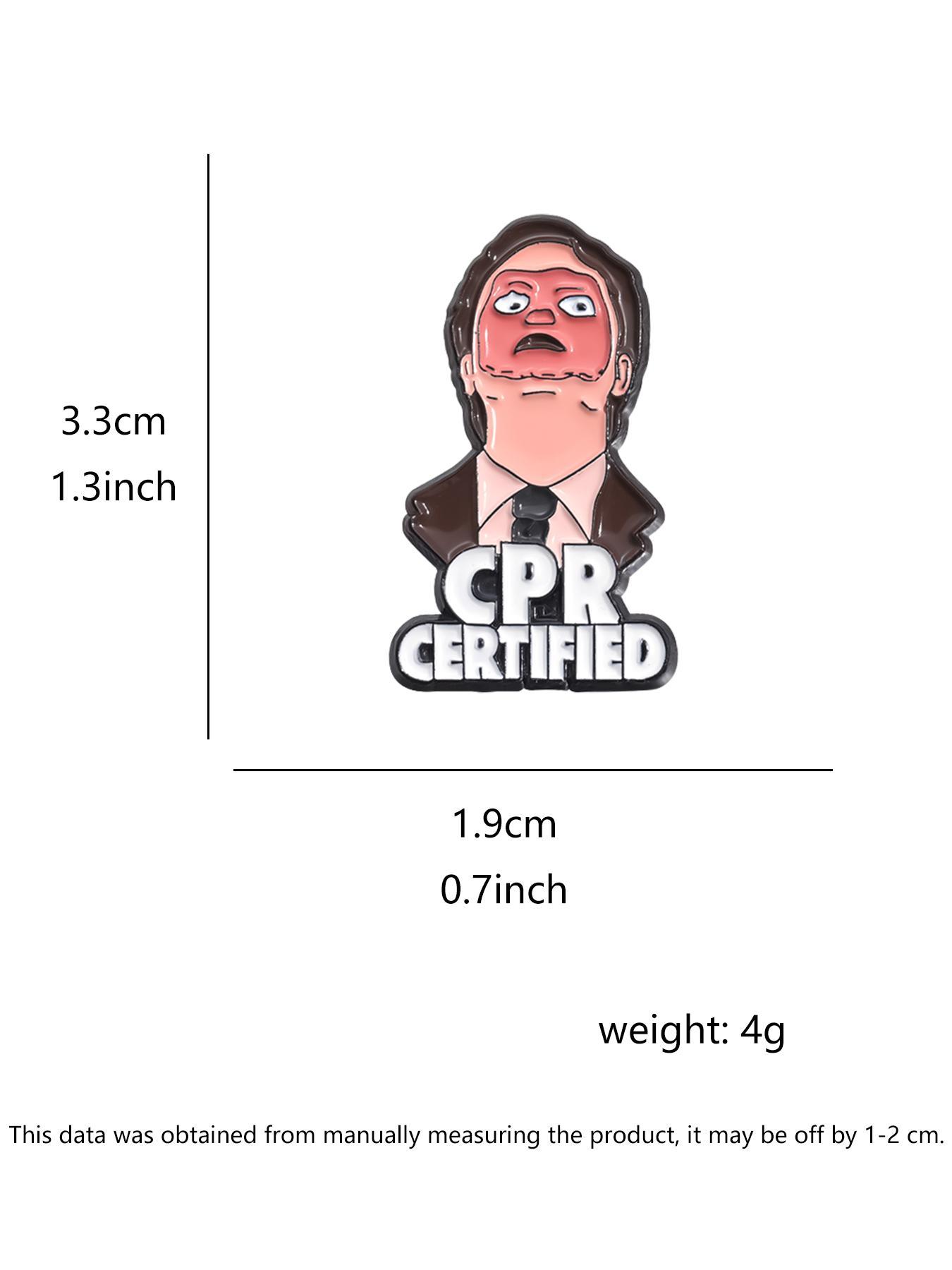 Cartoon Letter Pattern Brooch, Anime Character Design Brooch, Fashion Accessories for Men & Women, for Daily Clothing Decor, Flower Brooch Pin