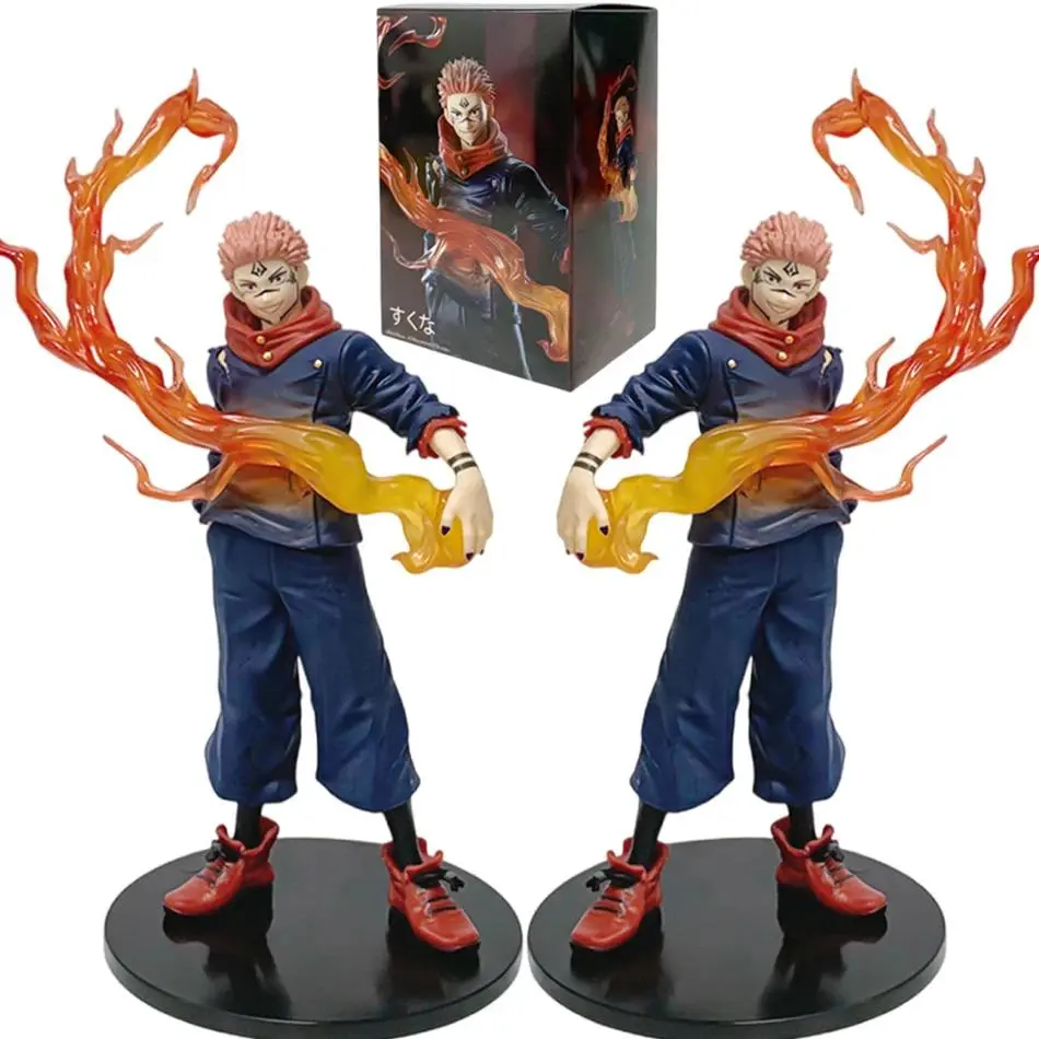 Hot Anime Luminasta Jujutsu Kaisen Ryomen Sukuna Figure Model - 21cm Collectible Ornament Toy with Box, Kids' Christmas Gift for Toy & Hobby Enthusiasts