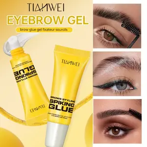 Transparent Waterproof Brow Gel, Long-Lasting Smudge-Proof, Quick-Dry Natural Look, Easy to Carry, Ideal for Daily Use, Stage Makeup, Travel