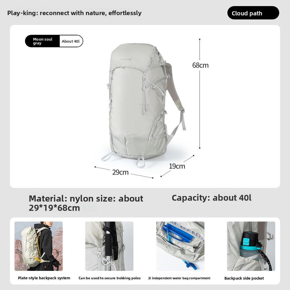 Hiking Bag Hiking Leisure Large Capacity Backpack Lightweight Outdoor Backpack