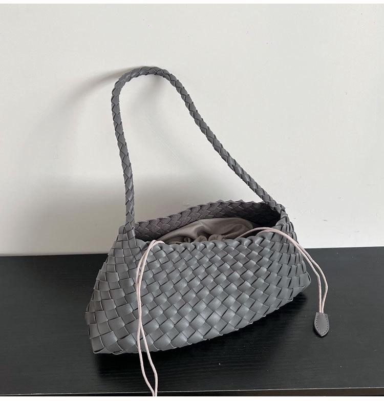 MLS6253 Hand-woven Underarm Bags for Women 2025 New Retro Portable Shoulder Bags Big and Small Bags