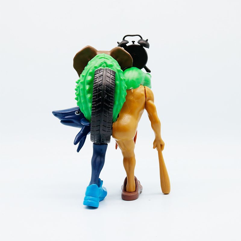 Italian Brainrot Figurine Monster Fusion Edition Tungtungtung Sahur Figure Tralalero Tralala Toys Cartoon Model Ornament Gifts