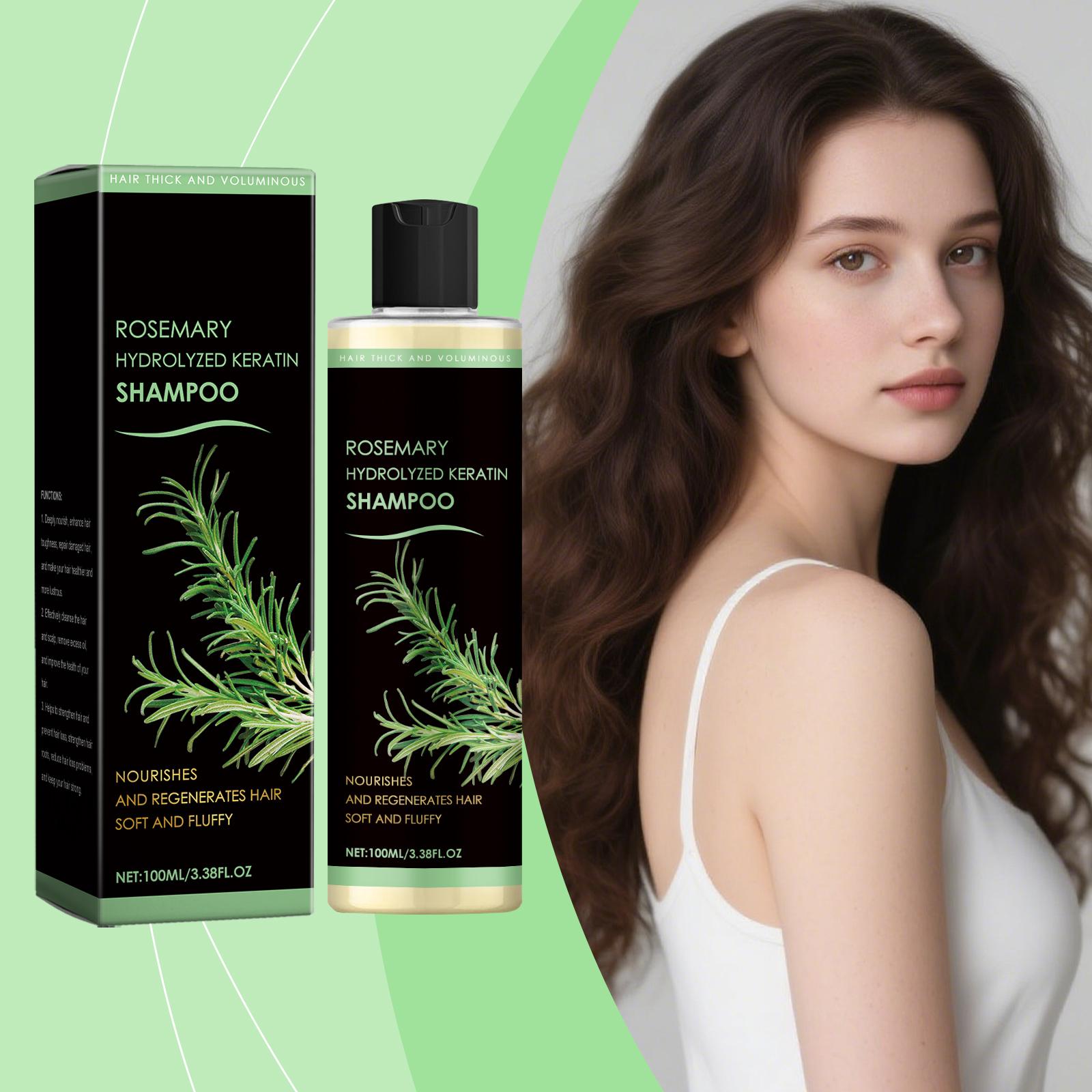 DOHER Rosemary Shampoo Is A Daily Cleansing Shampoo For The Scalp, Moisturizing Hair, Nourishing Natural Luster, Smoothness And Hydration