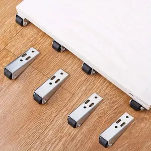 RV Furniture Sliding Door Track Pulley, 4 Counts Universal Support Door Lifting Pulley, Furniture Hardware for Home Office
