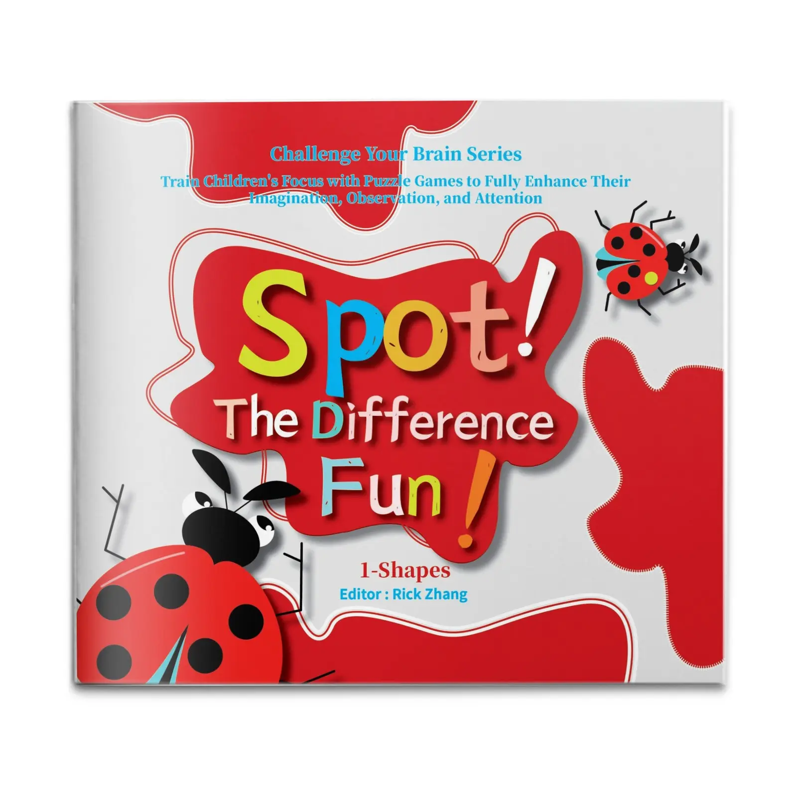 Kids Observation Games Book – Spot It, Find the Differences, Matching & Visual Puzzles, Fun Learning Through Play