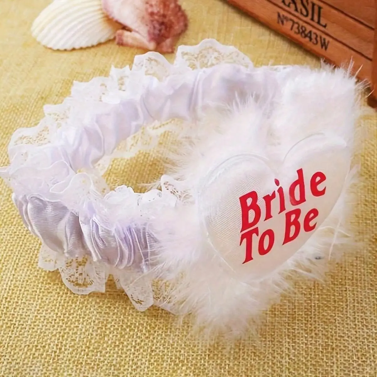 Bride Garter Set, Wedding Decoration Kit, Thigh Garter Ring, Bride Gift, Bachelorette Party, Maid of Honor Present